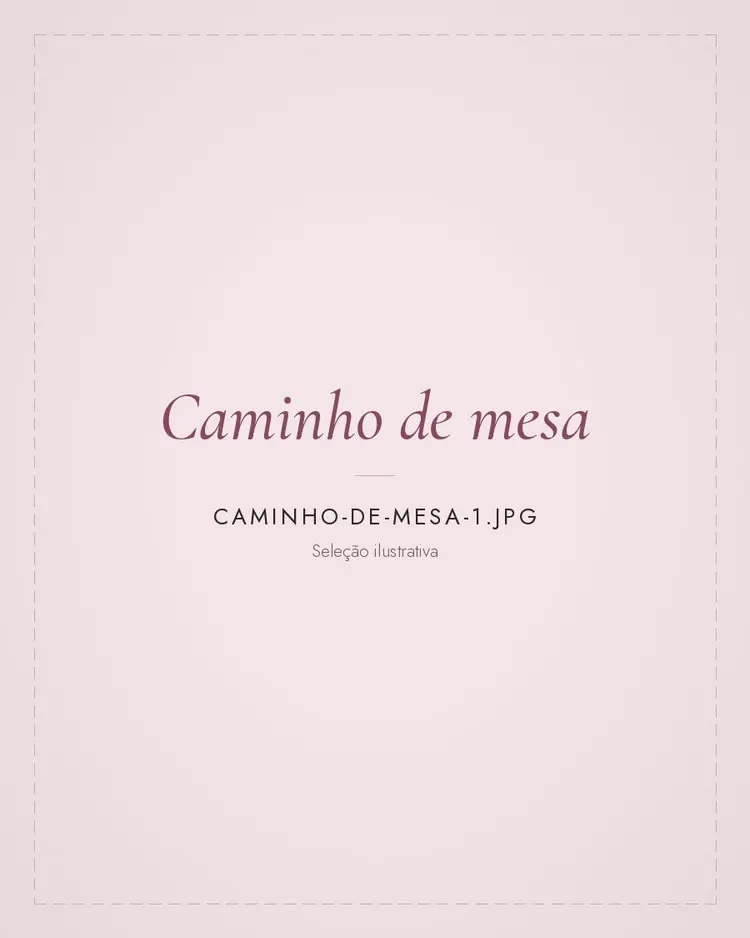Caminho de mesa