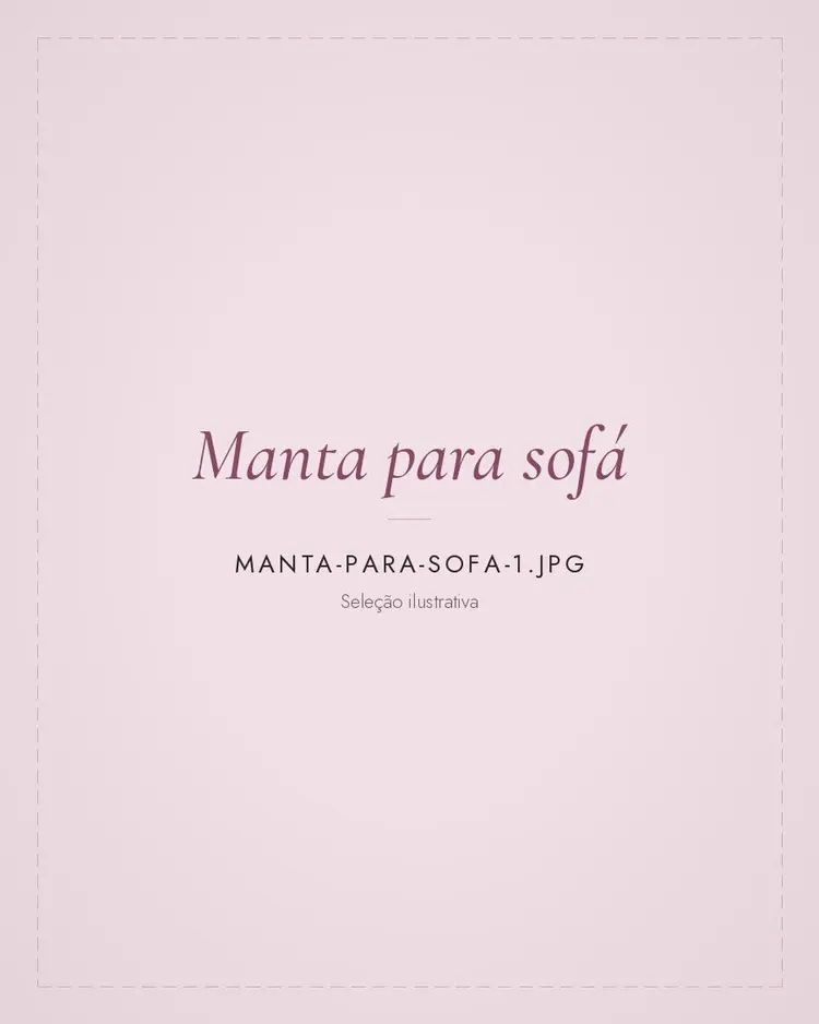 Manta para sofá
