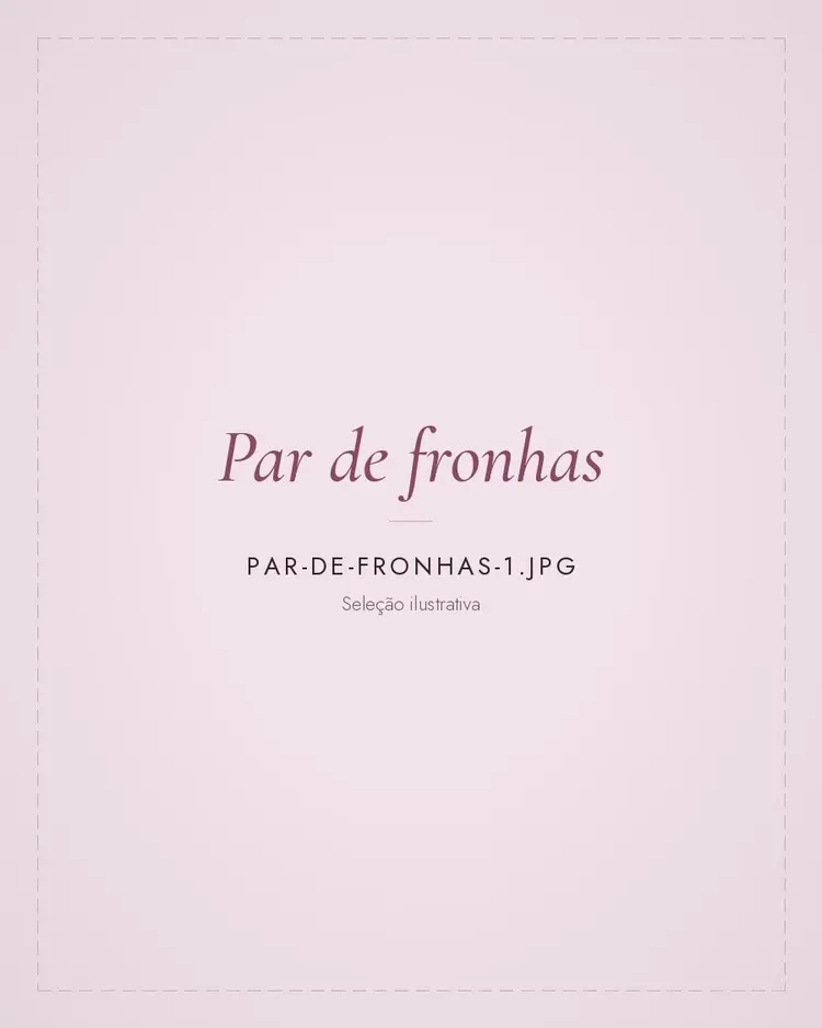 Par de fronhas